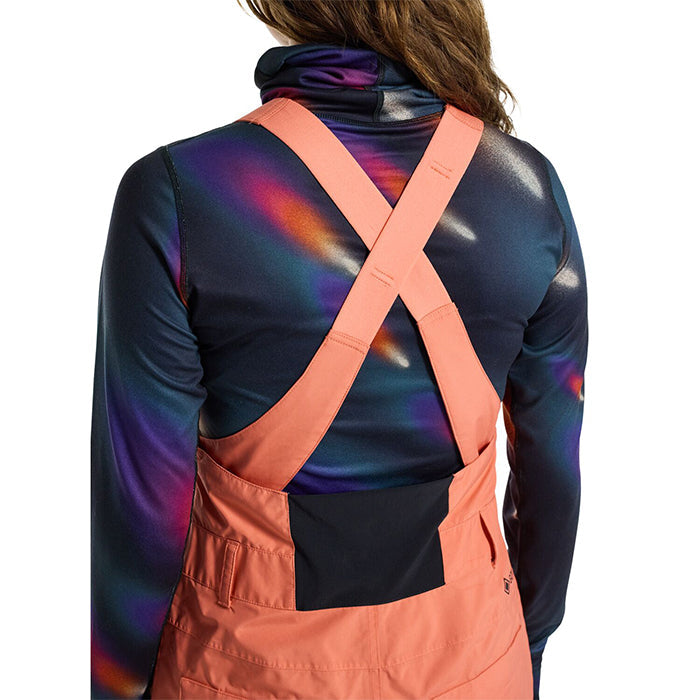 BURTON Women's Burton Avalon GORE-TEX 2L Bib Pants Peach Echo バートン ウイメンズウェア アヴァロン ビブパンツ ゴアテックス スノーボード パンツ レディース