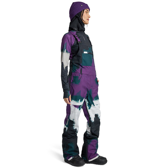 BURTON Women's Burton Avalon 2L Stretch Bib Pants Forest Chalk バートン ウイメンズウェア アヴァロンストレッチビブパンツ スノーボード ビブパンツ レディース