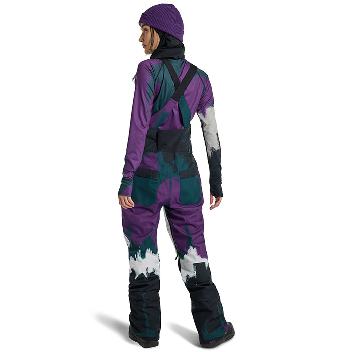BURTON Women's Burton Avalon 2L Stretch Bib Pants Forest Chalk バートン ウイメンズウェア アヴァロンストレッチビブパンツ スノーボード ビブパンツ レディース