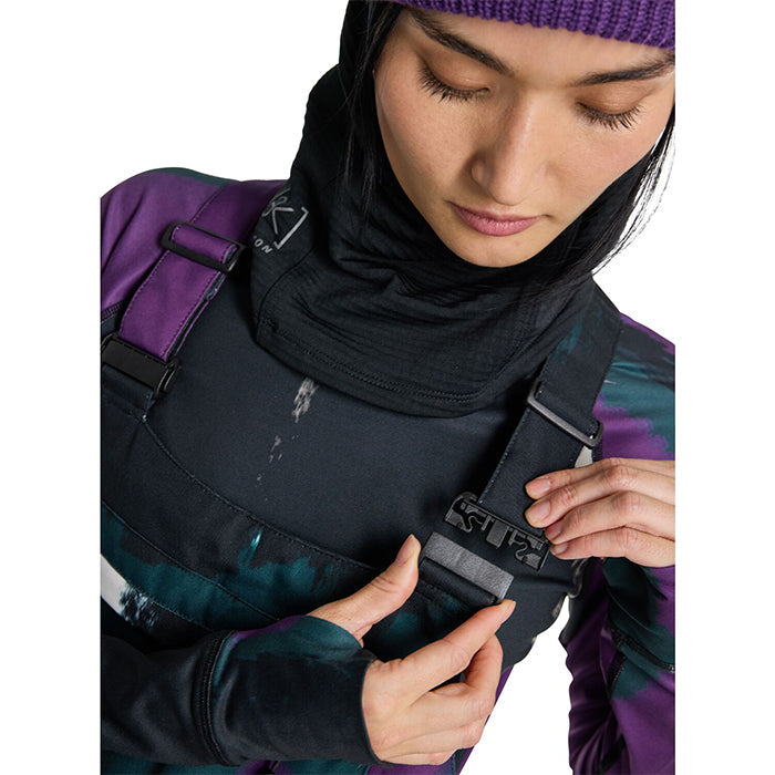 BURTON Women's Burton Avalon 2L Stretch Bib Pants Forest Chalk バートン ウイメンズウェア アヴァロンストレッチビブパンツ スノーボード ビブパンツ レディース