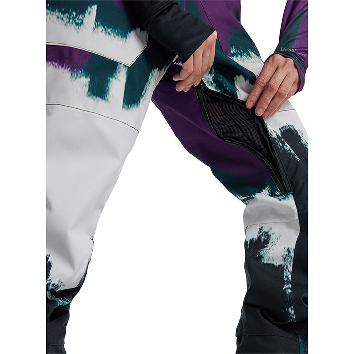 BURTON Women's Burton Avalon 2L Stretch Bib Pants Forest Chalk バートン ウイメンズウェア アヴァロンストレッチビブパンツ スノーボード ビブパンツ レディース