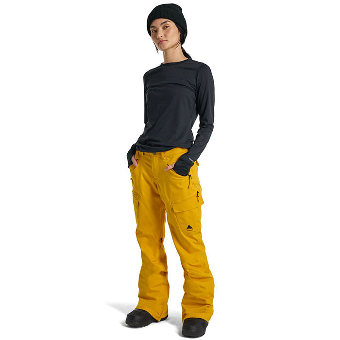 BURTON Women's Burton Groria 2L Stretch Pants Goldenrod バートン ウイメンズウェア グロリアストレッチパンツ スノーボード パンツ レディース