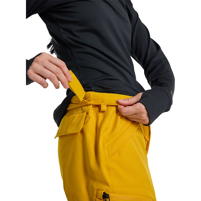 BURTON Women's Burton Groria 2L Stretch Pants Goldenrod バートン ウイメンズウェア グロリアストレッチパンツ スノーボード パンツ レディース