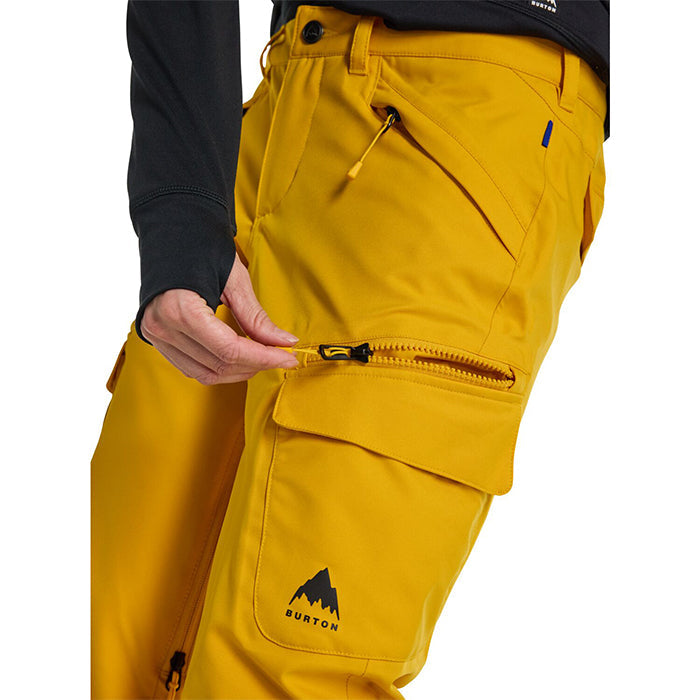 BURTON Women's Burton Groria 2L Stretch Pants Goldenrod バートン ウイメンズウェア グロリアストレッチパンツ スノーボード パンツ レディース