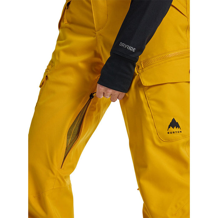 BURTON Women's Burton Groria 2L Stretch Pants Goldenrod バートン ウイメンズウェア グロリアストレッチパンツ スノーボード パンツ レディース