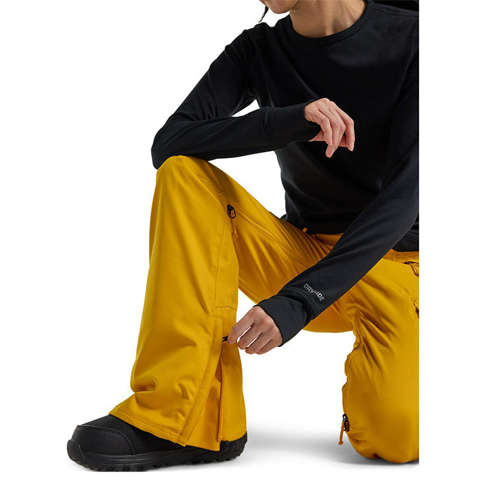 BURTON Women's Burton Groria 2L Stretch Pants Goldenrod バートン ウイメンズウェア グロリアストレッチパンツ スノーボード パンツ レディース