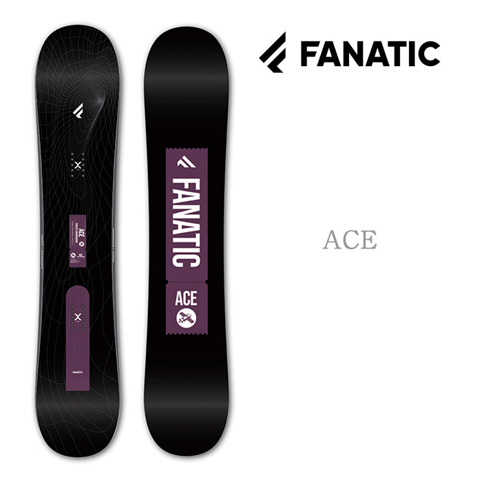 24-25 FANATIC SNOWBOARDS COLLECTION ACE ファナティック エース フリースタイル ハイブリッドキャンバー カービング 地形 グラトリ ラントリ 初級者 初心者 スノーボード メンズ ユニセックス