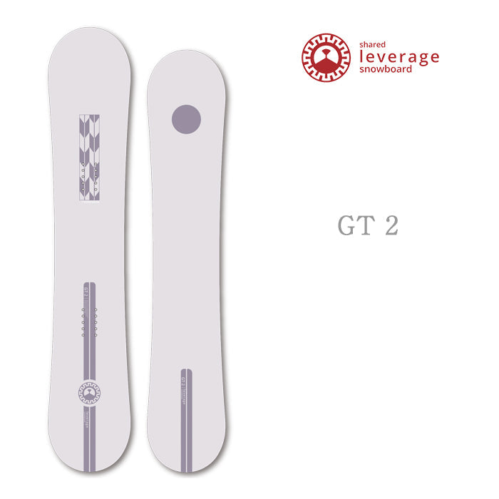 leverage snowboard 『 GT2 Women's 』 24-25 レバレッジ いぐっちゃん プロデュース オガサカメイド 小賀坂製 国内工場生産 グラトリ ラントリ 弾き系 乗り系 カービング ダブルキャンバー フリースタイル スノーボード ジーティーツー レディース メンズ ユニセックス