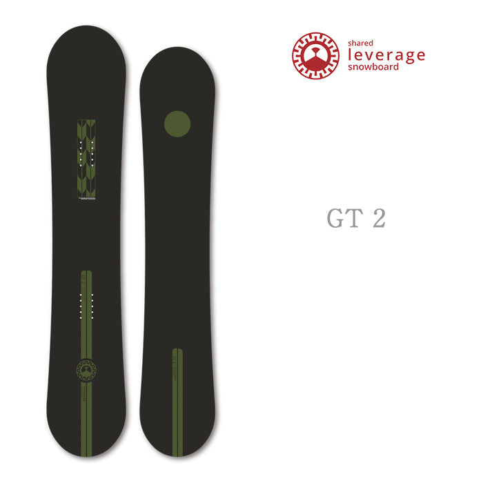 leverage snowboard 『 GT2 Men's 』 24-25 レバレッジ いぐっちゃん プロデュース オガサカメイド 小賀坂製 国内工場生産 グラトリ ラントリ 弾き系 乗り系 カービング ダブルキャンバー フリースタイル スノーボード ジーティーツー メンズ レディース ユニセックス