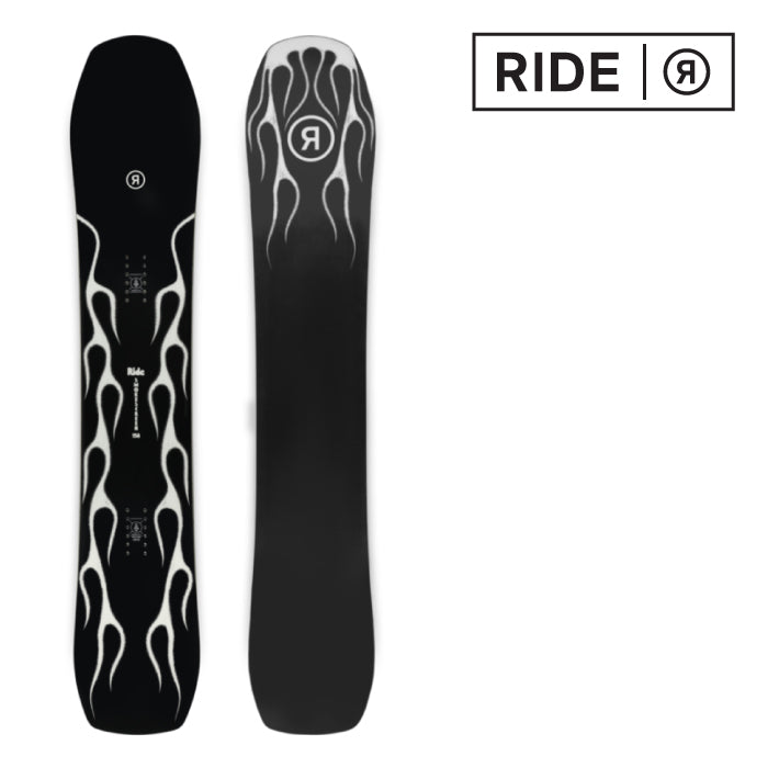 RIDE ライド RIDE SNOWBOARDS SMOKESCREEN ライド スモークスクリーン オールマウンテン ハイブリッドキャンバー カービング 地形 パウダー バックカントリー パーク メンズ 24-25 スノーボード ボード