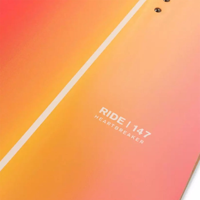 RIDE ライド RIDE SNOWBOARDS HEARTBREAKER ライド ハートブレーカー オールマウンテン フリースタイル フラットロッカー カービング 地形 パウダー バックカントリー パーク ユニセックス 24-25 スノーボード ボード