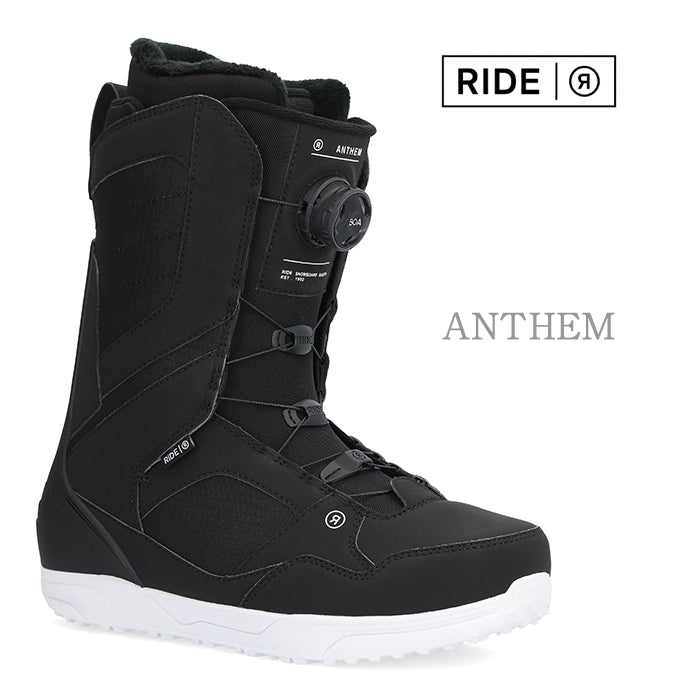 RIDE SNOWBOARD 24-25 ANTHEM ライド アンセム ブーツ オールマウンテン フリースタイル BOAシステム ダブルボア カービング パウダー バックカントリー グラトリ ラントリ スノーボード メンズ 初心者 初級者