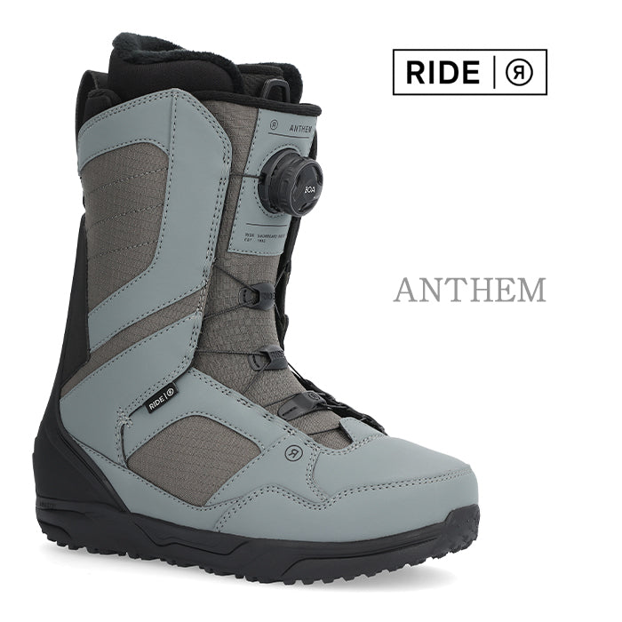 RIDE SNOWBOARD 24-25 ANTHEM ライド アンセム ブーツ オールマウンテン フリースタイル BOAシステム ダブルボア カービング パウダー バックカントリー グラトリ ラントリ スノーボード メンズ 初心者 初級者