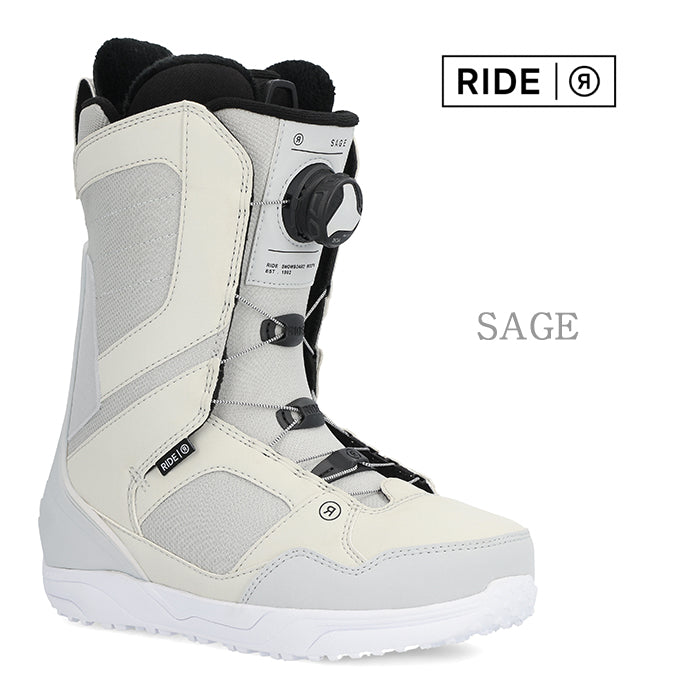 RIDE SNOWBOARD 24-25 SAGE ライド セイジ ブーツ オールマウンテン フリースタイル BOAシステム カービング パウダー バックカントリー グラトリ ラントリ スノーボード レディース 初心者 初級者