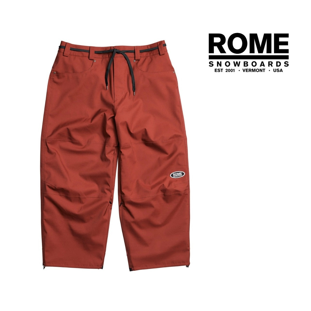 Rome Snowboards Winter 24-25 Collection Baggy Pants スノーボード ウェア ローム バギーパンツ カービング グラトリ ラントリ バックカントリー パウダー メンズ レディース ユニセックス