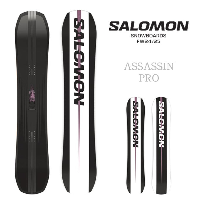 Salomon ASSASSIN PRO 24-25 サロモン アサシンプロ 限定生産 オールマウンテン カービング パウダー バックカント