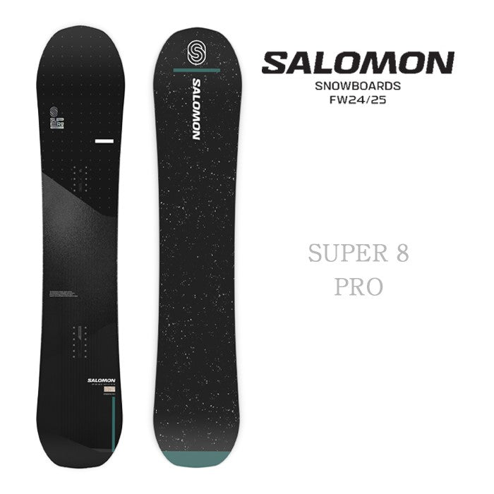 Salomon SUPER 8 PRO 24-25 サロモン スーパーエイトプロ 限定生産 オールマウンテン カービング パウダー バックカントリー  ハイブリッドキャンバー フリースタイル グラトリ ラントリ スノーボード メンズ レディース