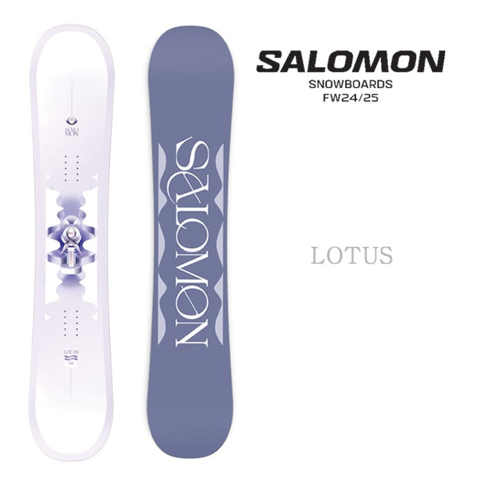 Salomon LOTUS 24-25 サロモン ロータス オールマウンテン カービング パウダー バックカントリー ハイブリッドキャンバー フリースタイル グラトリ ラントリ スノーボード レディース メンズ