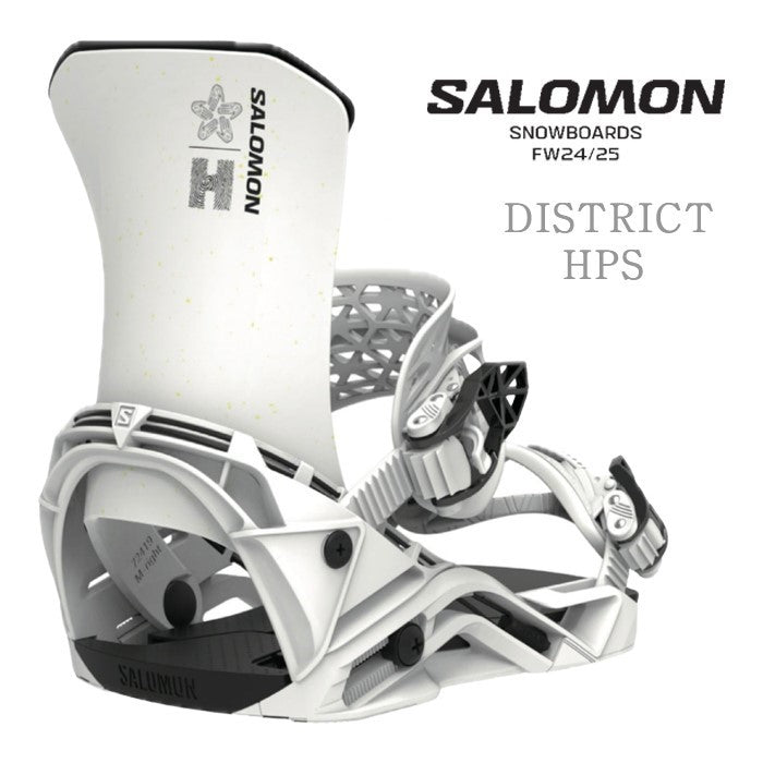 Salomon DISTRICT HPS 24-25 snowboard スノーボード サロモン プロシリーズ 数量限定モデル バインディング  ディストリクトエイチピーエス オールマウンテン フリースタイル カービング グラトリ パウダー ビンディング メンズ ユニセックス