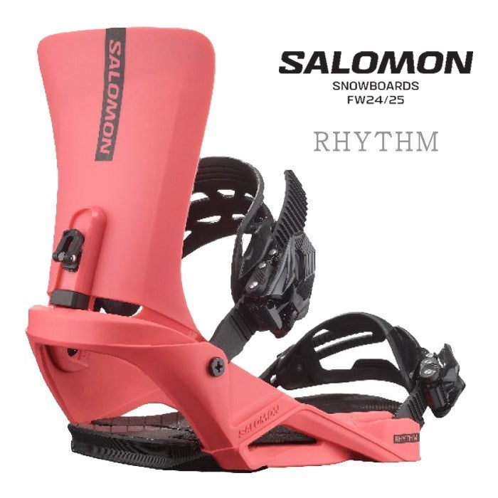 Salomon RHYTHM 24-25 snowboard スノーボード サロモン バインディング リズム オールマウンテン フリースタイル カービング グラトリ パウダー バインディング レディース ユニセックス