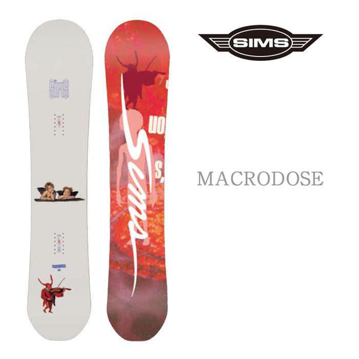 SIMS シムス Macrodose 24-25 スノーボード ボード