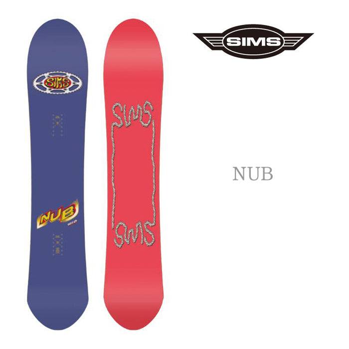 SIMS シムス Nub 24-25 スノーボード ボード