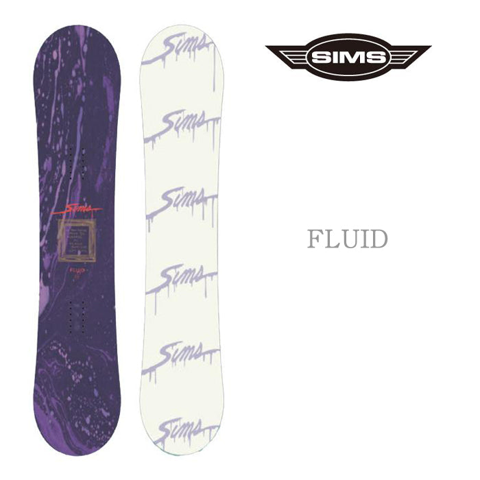 SIMS シムス Fluid  24-25 スノーボード ボード