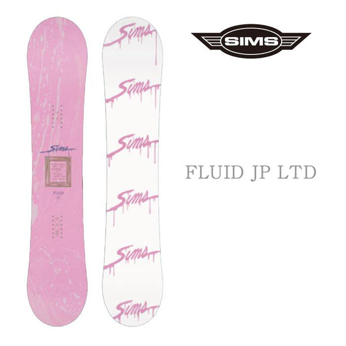 SIMS シムス Fluid Japan Limited 24-25 スノーボード ボード