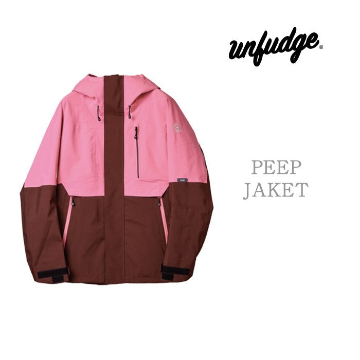 unfudge snow wear PEEP JACKET 24-25 スノーボード ウェア アンファッジ カービング グラトリ ラントリ