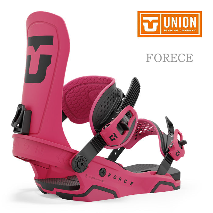 Union Snowboard Bindings Force Team 24-25 ユニオン バインディング バインディング フォース オールマウンテン カービング パウダー バックカントリー フリースタイル グラトリ ラントリ スノーボード メンズ レディース