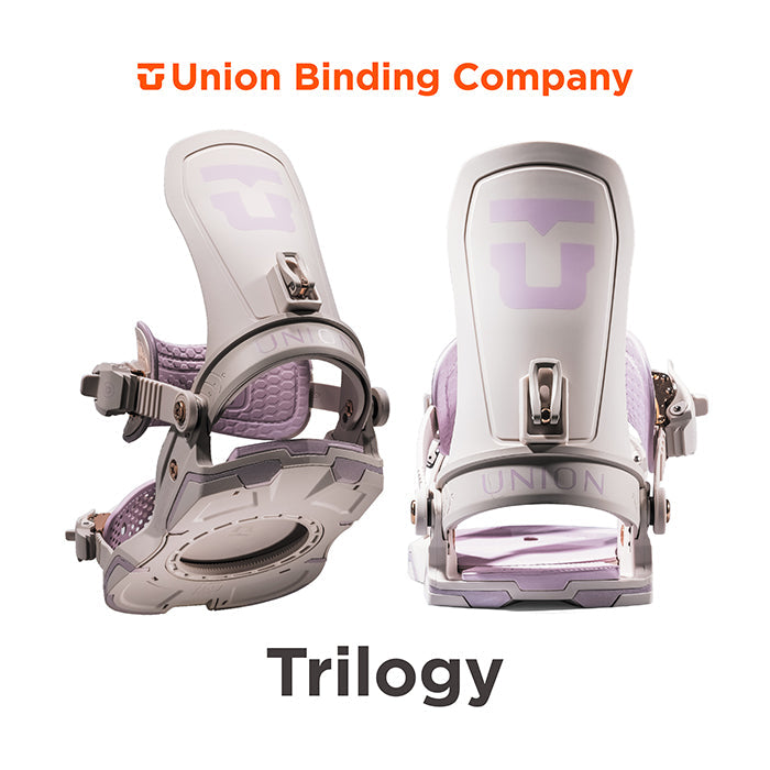 Union Snowboard Bindings Trilogy 24-25 ユニオン バインディング バインディング トリロジー オールマウンテン カービング パウダー バックカントリー フリースタイル グラトリ ラントリ スノーボード レディース メンズ