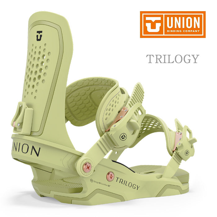 Union Snowboard Bindings Trilogy 24-25 ユニオン バインディング バインディング トリロジー オールマウンテン カービング パウダー バックカントリー フリースタイル グラトリ ラントリ スノーボード レディース メンズ