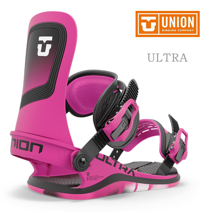 Union Snowboard Bindings Women's Ultra 24-25 ユニオン バインディング バインディング ウルトラ オールマウンテン カービング パウダー バックカントリー フリースタイル グラトリ ラントリ スノーボード レディース メンズ