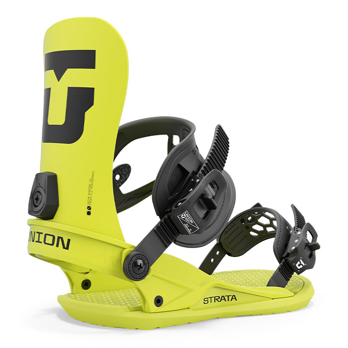 Union Snowboard Bindings Strata 24-25 ユニオン ビンディング バインディング ストラータ オールマウンテン カービング パウダー バックカントリー フリースタイル グラトリ ラントリ スノーボード メンズ レディース