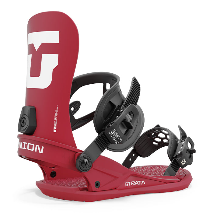 Union Snowboard Bindings Strata 24-25 ユニオン ビンディング バインディング ストラータ オールマウンテン カービング パウダー バックカントリー フリースタイル グラトリ ラントリ スノーボード メンズ レディース