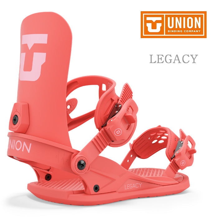 Union Snowboard Bindings Legacy 24-25 ユニオン バインディング バインディング レガシー オールマウンテン カービング パウダー バックカントリー フリースタイル グラトリ ラントリ スノーボード レディース メンズ