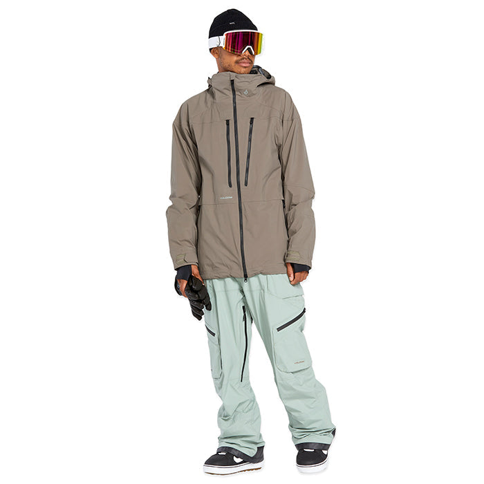 ボルコム スノーボード ウェア ジャケット VOLCOM MENS GUCH STRETCH GORE JACKET Chestnut Brown ゴアテックス メンズ 24-25 日本正規品
