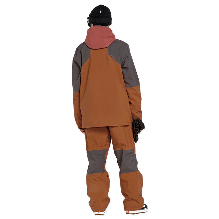 ボルコム スノーボード ウェア ジャケット VOLCOM MENS RNGE GORE-TEX JACKET Caramel ゴアテックス メンズ 24-25 日本正規品
