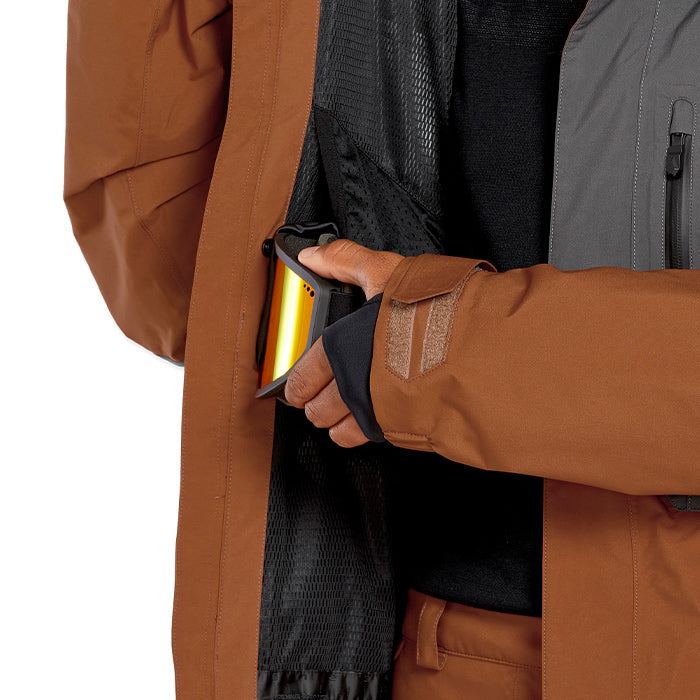 ボルコム スノーボード ウェア ジャケット VOLCOM MENS RNGE GORE-TEX JACKET Caramel ゴアテックス メンズ 24-25 日本正規品