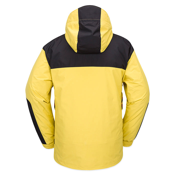 ボルコム スノーボード ウェア ジャケット VOLCOM MENS LONGO GORE-TEX JACKET Dark Yellow ゴアテックス メンズ 24-25 日本正規品