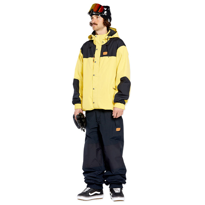 ボルコム スノーボード ウェア ジャケット VOLCOM MENS LONGO GORE-TEX JACKET Dark Yellow ゴアテックス メンズ 24-25 日本正規品