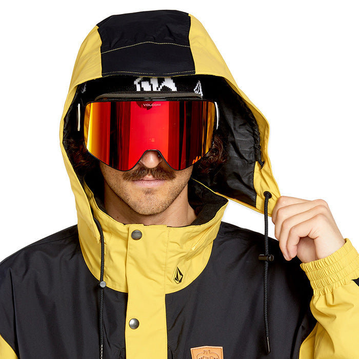 ボルコム スノーボード ウェア ジャケット VOLCOM MENS LONGO GORE-TEX JACKET Dark Yellow ゴアテックス メンズ 24-25 日本正規品