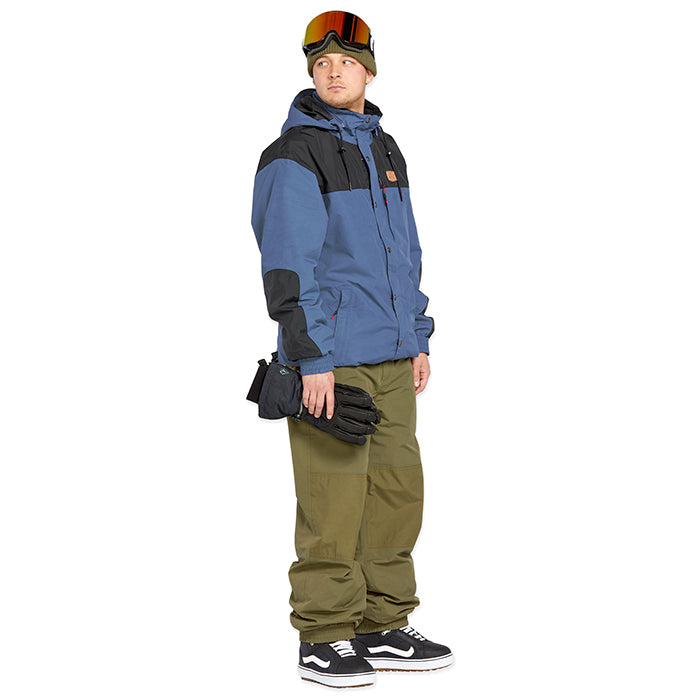 ボルコム スノーボード ウェア ジャケット VOLCOM MENS LONGO GORE-TEX JACKET Indigo ゴアテックス メンズ 24-25 日本正規品