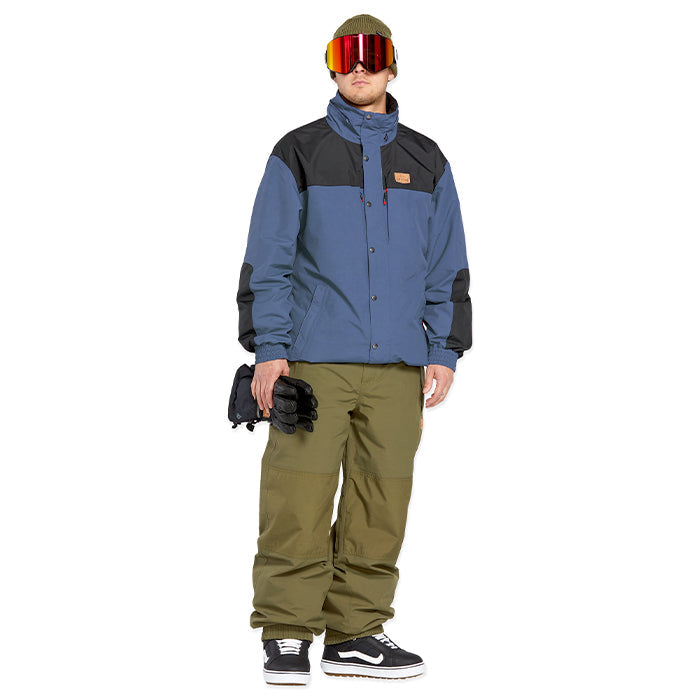 ボルコム スノーボード ウェア ジャケット VOLCOM MENS LONGO GORE-TEX JACKET Indigo ゴアテックス メンズ 24-25 日本正規品