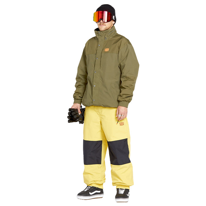 ボルコム スノーボード ウェア ジャケット VOLCOM MENS LONGO GORE-TEX JACKET Ivy ゴアテックス メンズ 24-25 日本正規品