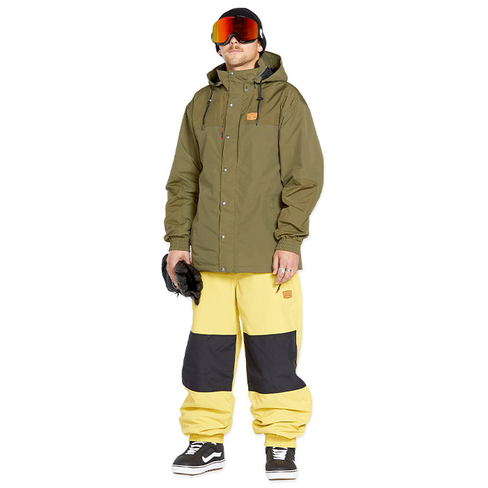 ボルコム スノーボード ウェア ジャケット VOLCOM MENS LONGO GORE-TEX JACKET Ivy ゴアテックス メンズ 24-25 日本正規品