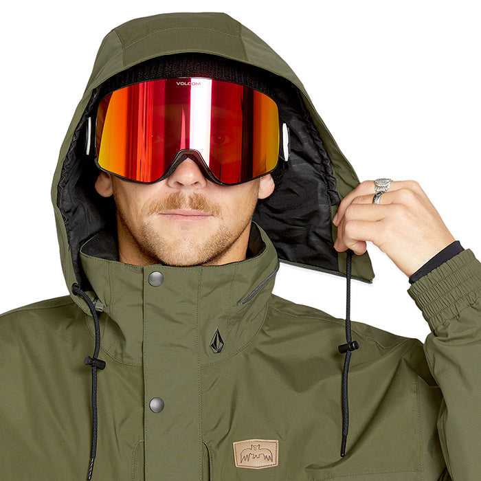 ボルコム スノーボード ウェア ジャケット VOLCOM MENS LONGO GORE-TEX JACKET Ivy ゴアテックス メンズ 24-25 日本正規品