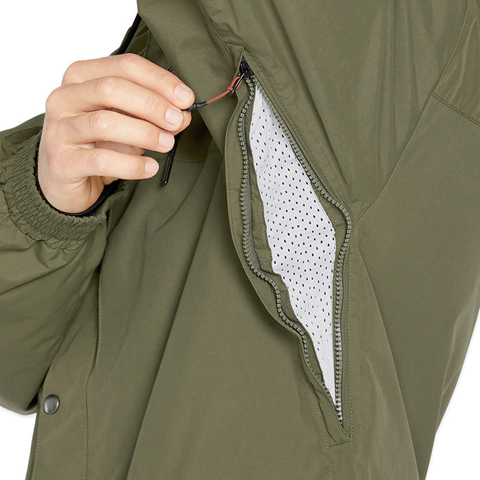 ボルコム スノーボード ウェア ジャケット VOLCOM MENS LONGO GORE-TEX JACKET Ivy ゴアテックス メンズ 24-25 日本正規品