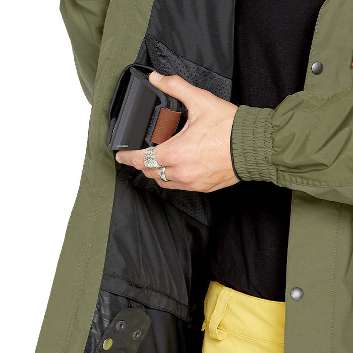 ボルコム スノーボード ウェア ジャケット VOLCOM MENS LONGO GORE-TEX JACKET Ivy ゴアテックス メンズ 24-25 日本正規品