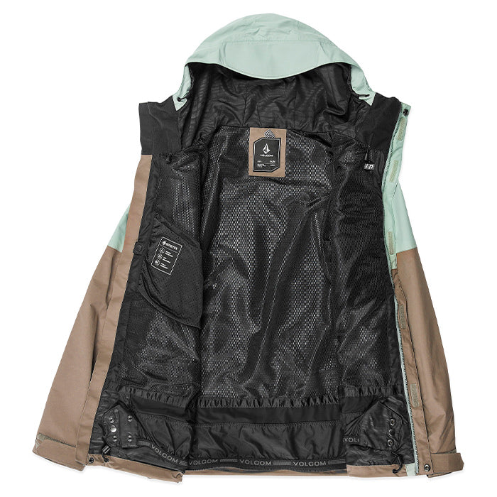 ボルコム スノーボード ウェア ジャケット VOLCOM MENS L GORE-TEX JACKET Agave ゴアテックス メンズ 24-25 日本正規品